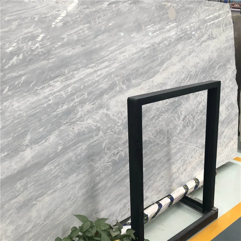product modern popular white slabs home decoration interior design marble with grey veins-3