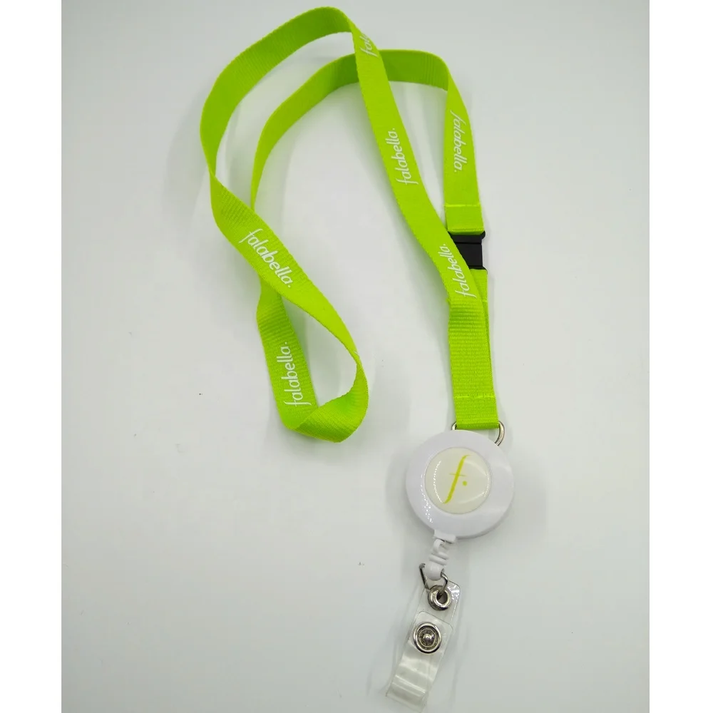 Portatarjetas De Identificación Id Lanyard Verde Claro Portatarjetas De Identificación Id Lanyard Verde Claro