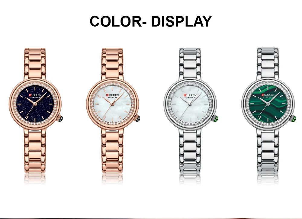 9089 High Quality Ladies Quartz Watch Casual Fashion Watch Diamond Set Steel Band Waterproof Watch Girl Gift Reloj De Mujer