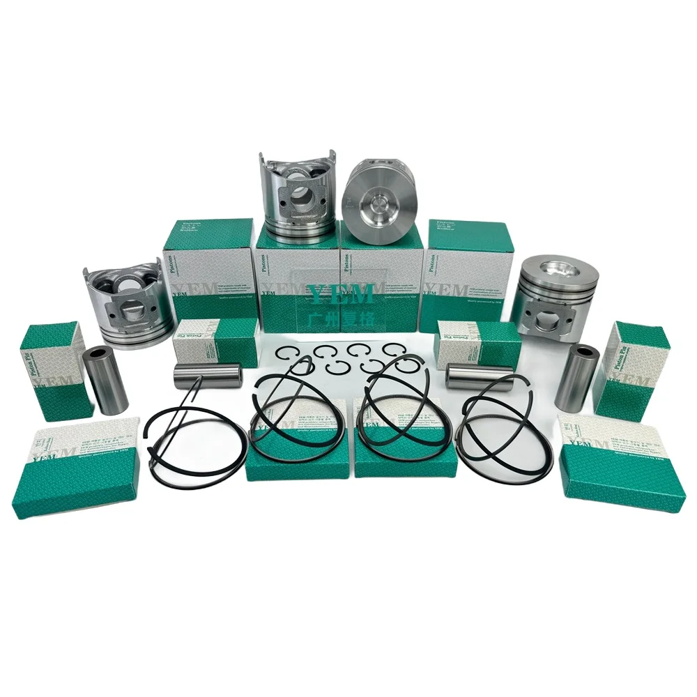 4FA1 4FB1 4FC1 4FE1 Piston Kit for Isuzu Engine Rebuild Kit RIK Ring ART Piston OEM Engine Parts