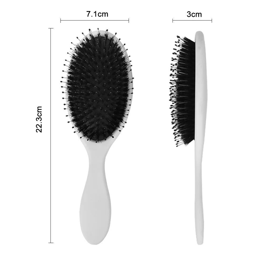 Hair Care Brush Massager Bristle Wet Dry Detangling Hair Brush Soft