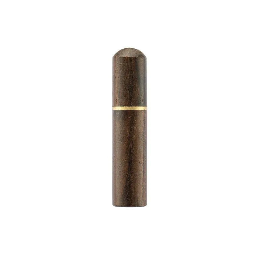 Toothpick Portable Brass Blind Man Wooden Sandalwood Needle Thread Tube - Image 4