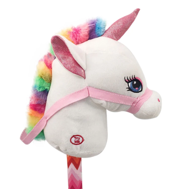 Manufacturer Sale Ecofriendly Plush Animal Horse/unicorn Head Sound