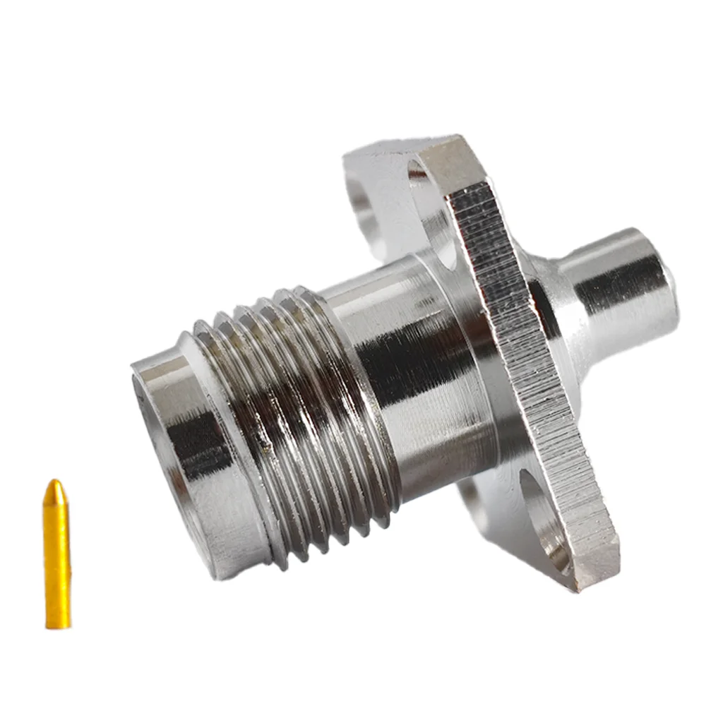 Good Performance TNC-KFB2 Flange Female TNC Connector for RG405 RG086