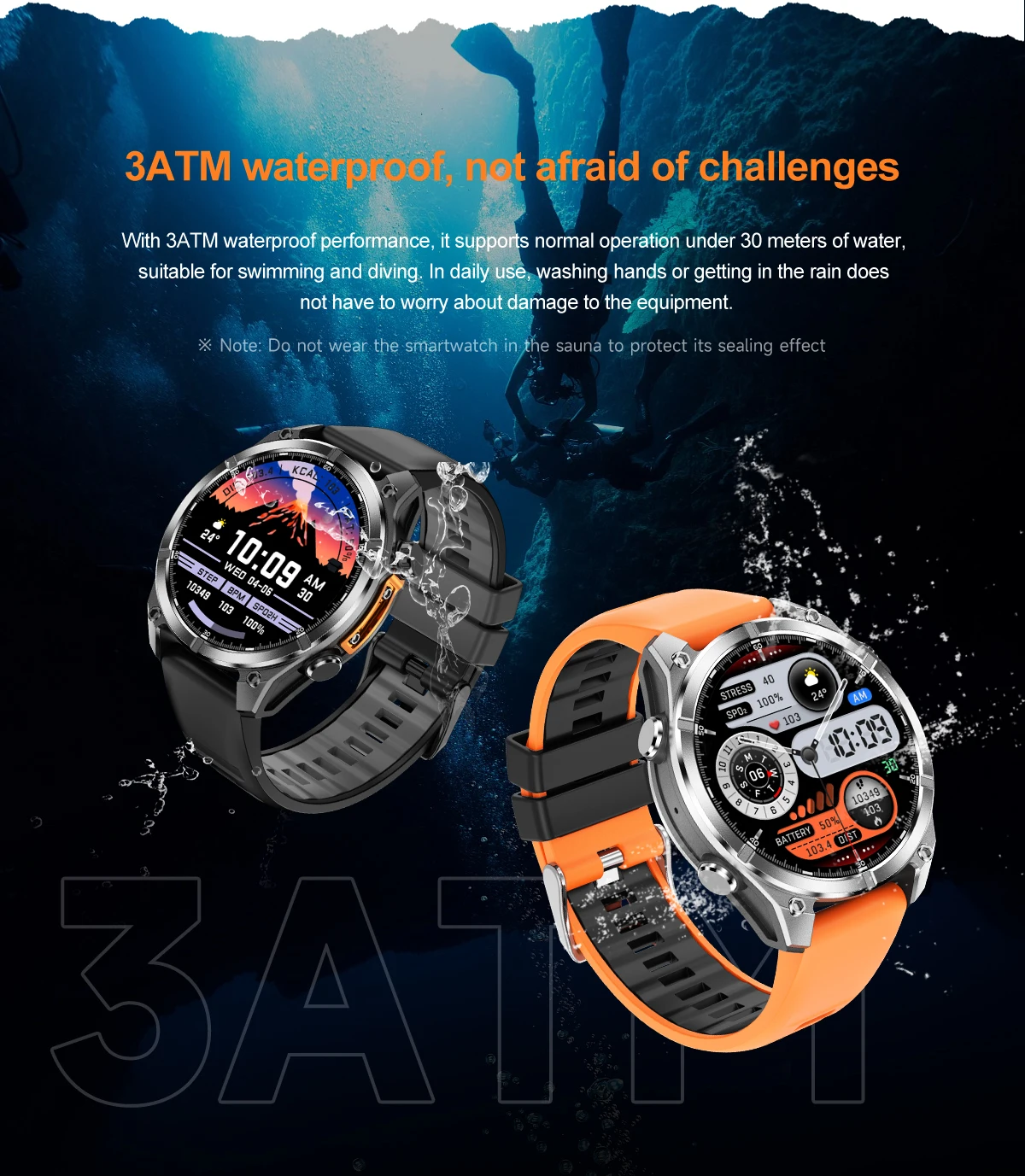 Chinese factory supplier supply  2025 Hd300 3tam Waterproof Smartwatch With Flashlight 1.43inch Amoled Screen 400mah Bt Call Sport Relojes Smart Watch For Men - Buy Smartwatch With Flashlight Reloj Smart Watch smart Watch For Men