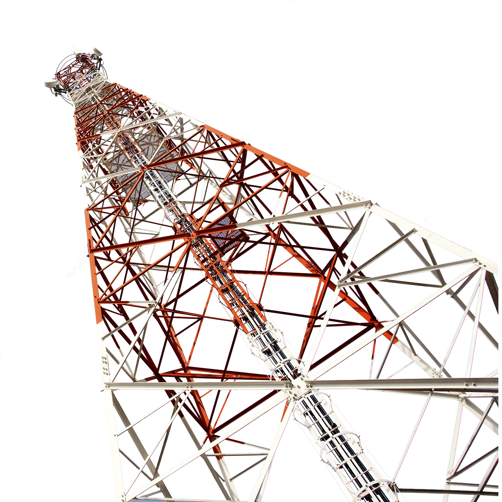 Price Wireless Communication 4 Leg Angle Steel Iron Telecom 5g Radio Antenna Wifi Isp Internet Tower For Sale