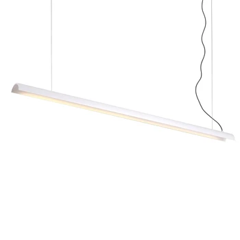 modern aluminium 1.3m long linear downward or upward illuminate direct or indirect LED pendant light