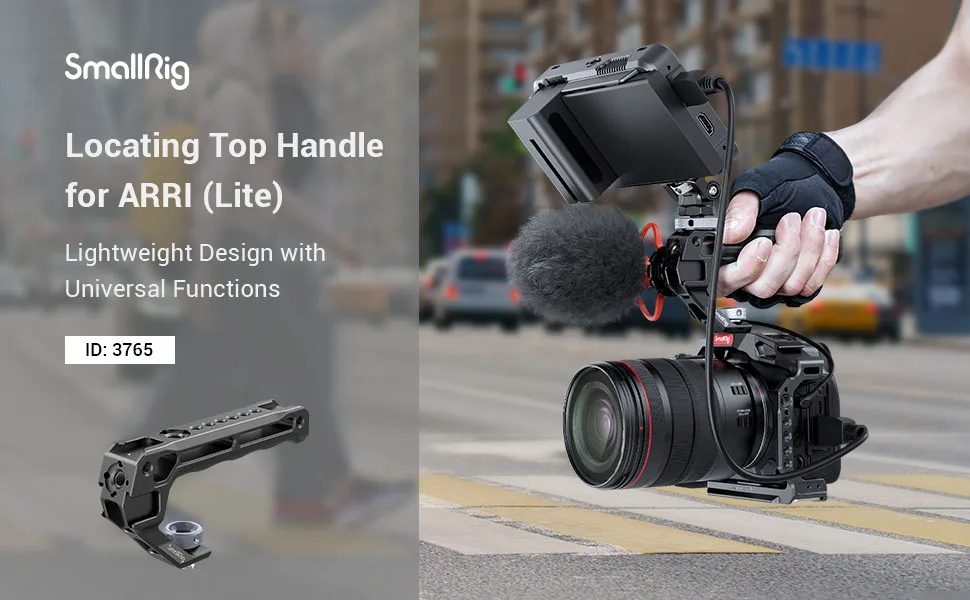 SmallRig 3538B＆SmallRig トップハンドル 3765 Amazon.co.jp: SmallRig Top Handle for ARRI Camera Support