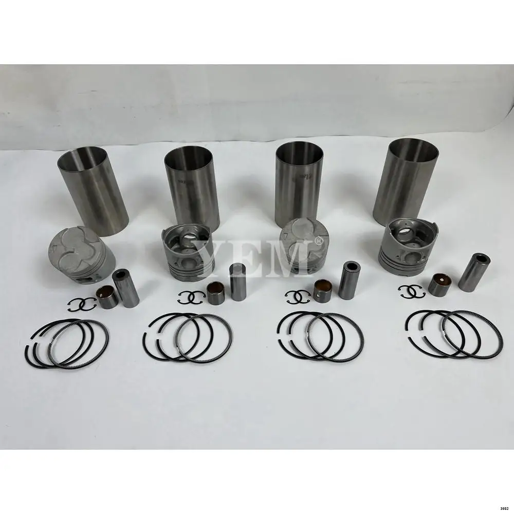 Cylinder Liner Kit With Liner Piston Ring Fit for Mitsubishi 4D55
