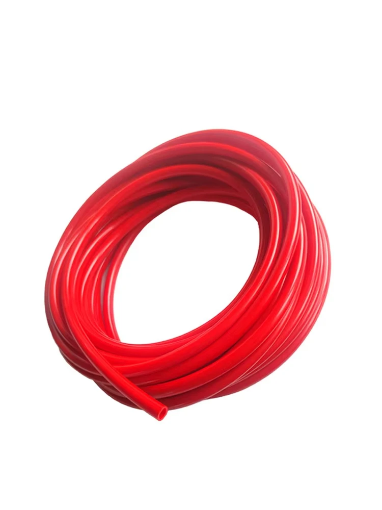 Red Silicone Tube High Temperature Resistant Hose Elastic Industrial Grade Silicone Rubber Inner Diameter 2*3*4*5*6*7*8*9*10