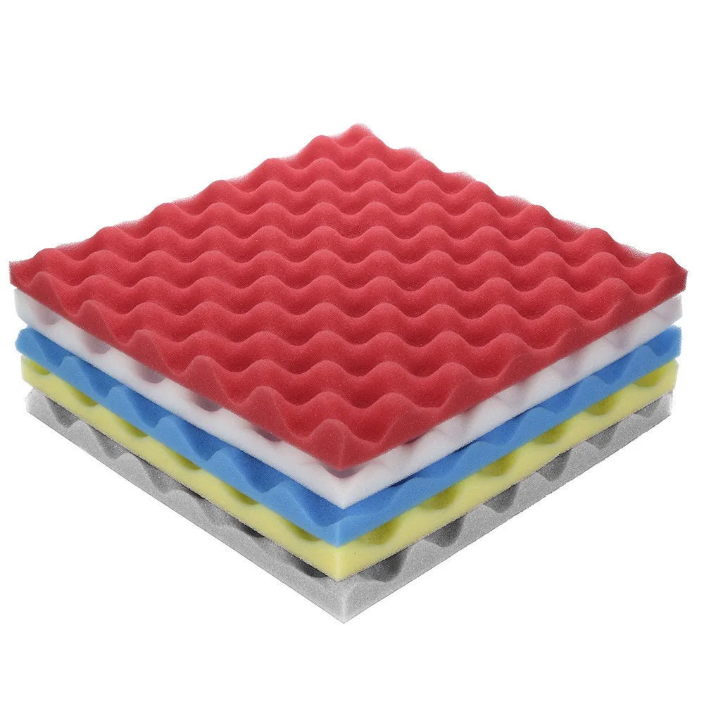 Clocell Diy Colorful Egg Crate Pyramid Wedge Shape Acoustic Foam ...