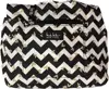 Black/White Chevron Heart