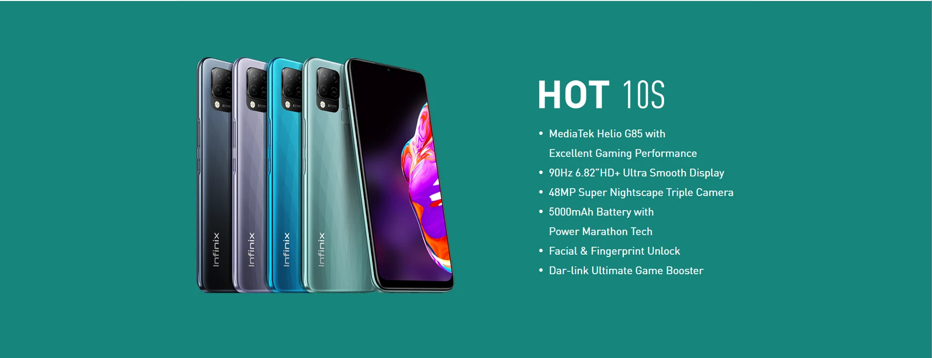 infinix hot helio g85