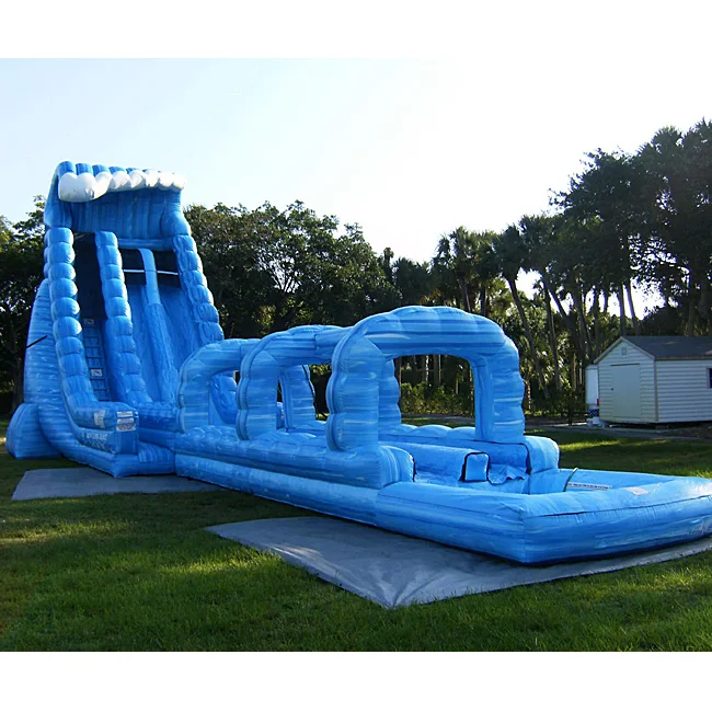 Giant Water Slide Inflatable Commercial Waterpark Equipment Huge
