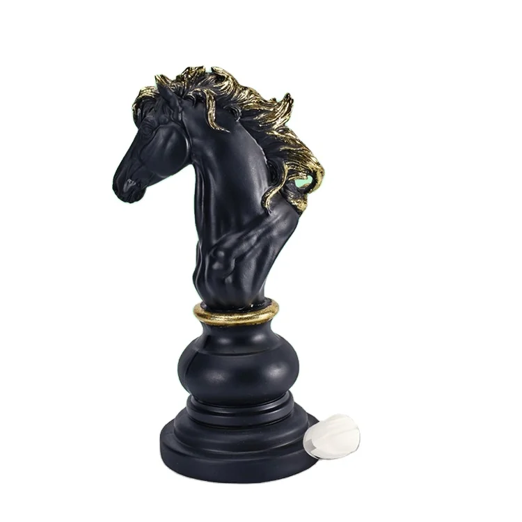 Resin Customized Queen King Crown Horse Head Roman Column Pillar Big Chess  Handmade Souvenir Sculpture Statuehot - China International Chess and Resin  International Chess price