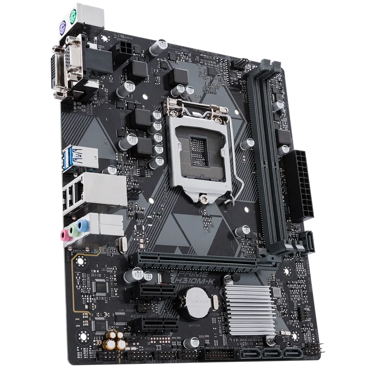 PRIME H310M-K Motherboard - Intel DDR4 for 7th/6th Gen Cpus