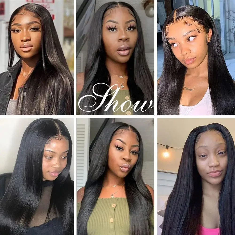 4x4 13x4 Transparent Lace Frontal Lukning Lige Vandbølget Kinky Krøllet Lace Closure 100% Remy Ægte Hår Forplukket_voghion.com