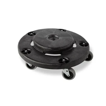 Rubbermaid FG264000BLA Black Dolly for 20, 32, 44, 55-Gallon Brute Container