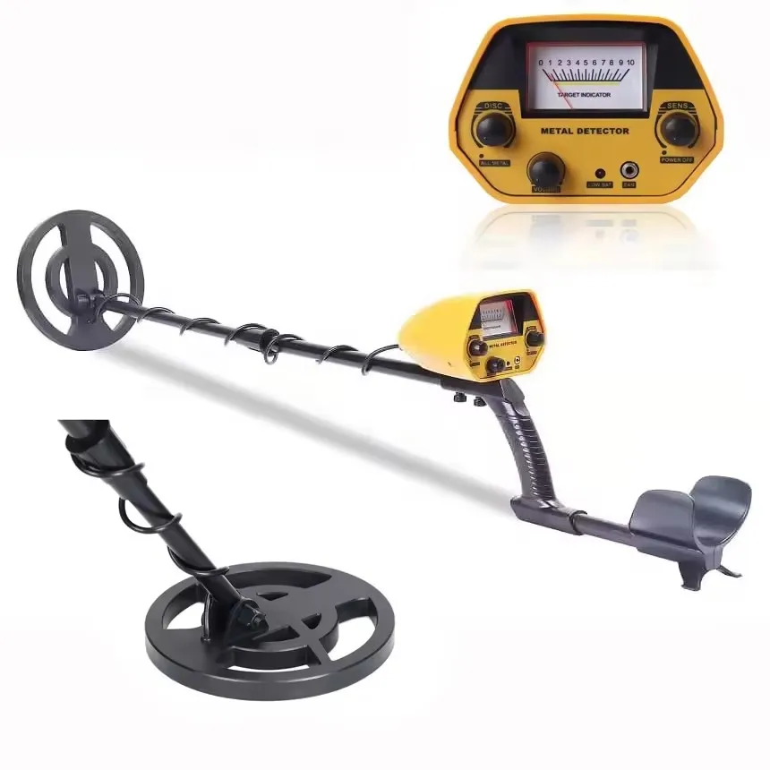 GTX5030 Yellow Deep Sensitive Metal Detectors Waterproof Gold Treasure Hunter Finder Outdoor