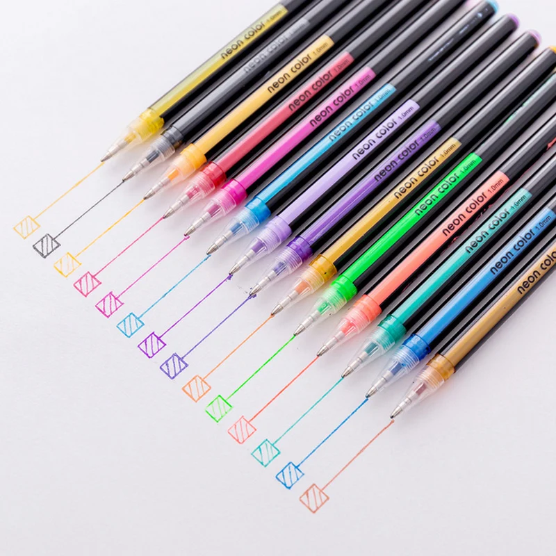  Colorya Gel Pens - 48 Metallic & Glitter Gel Pens +