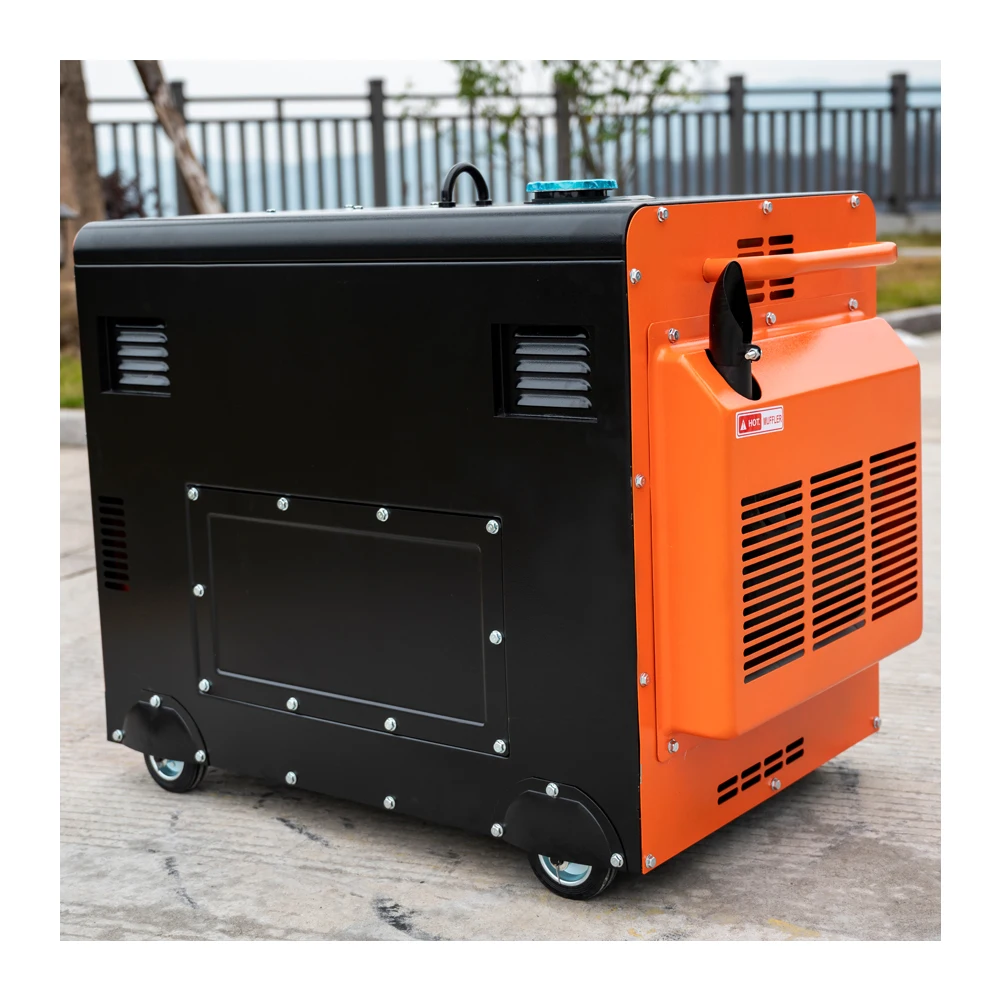 3500w Generator diesel Generators for Shopping Mall 240v 60hz 15amp Outlet 1phase Soundproof Electric Generator Alternator