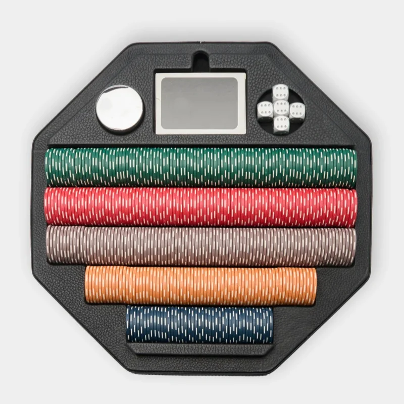 500-1000 шт. набор для Покера из Веганской кожи