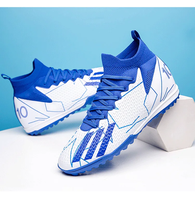 New Football Shoes Men's Ag Long Nail Tf Broken Nail Messi C Luo Youth