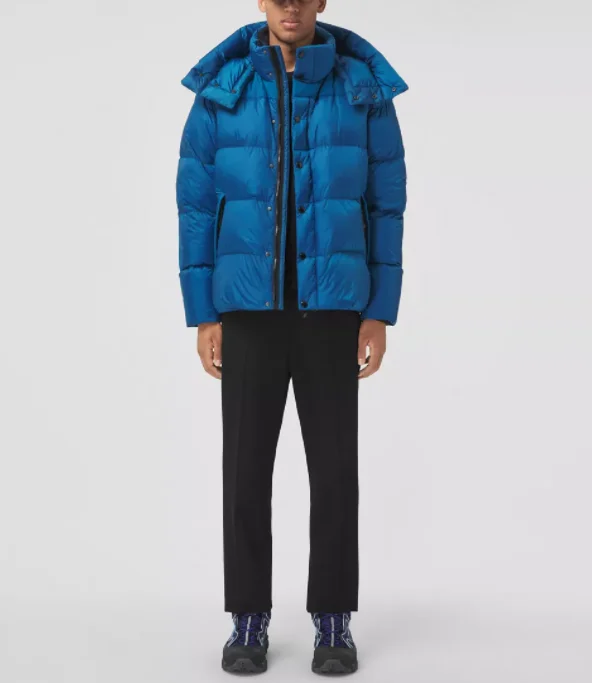 OEM Winter Clothes Custom Casual Winter Down Goose Down Puffer Jacket Men Bubble Puffer Jackets Men Shiny Fashion Puffer Jackets gallery 7