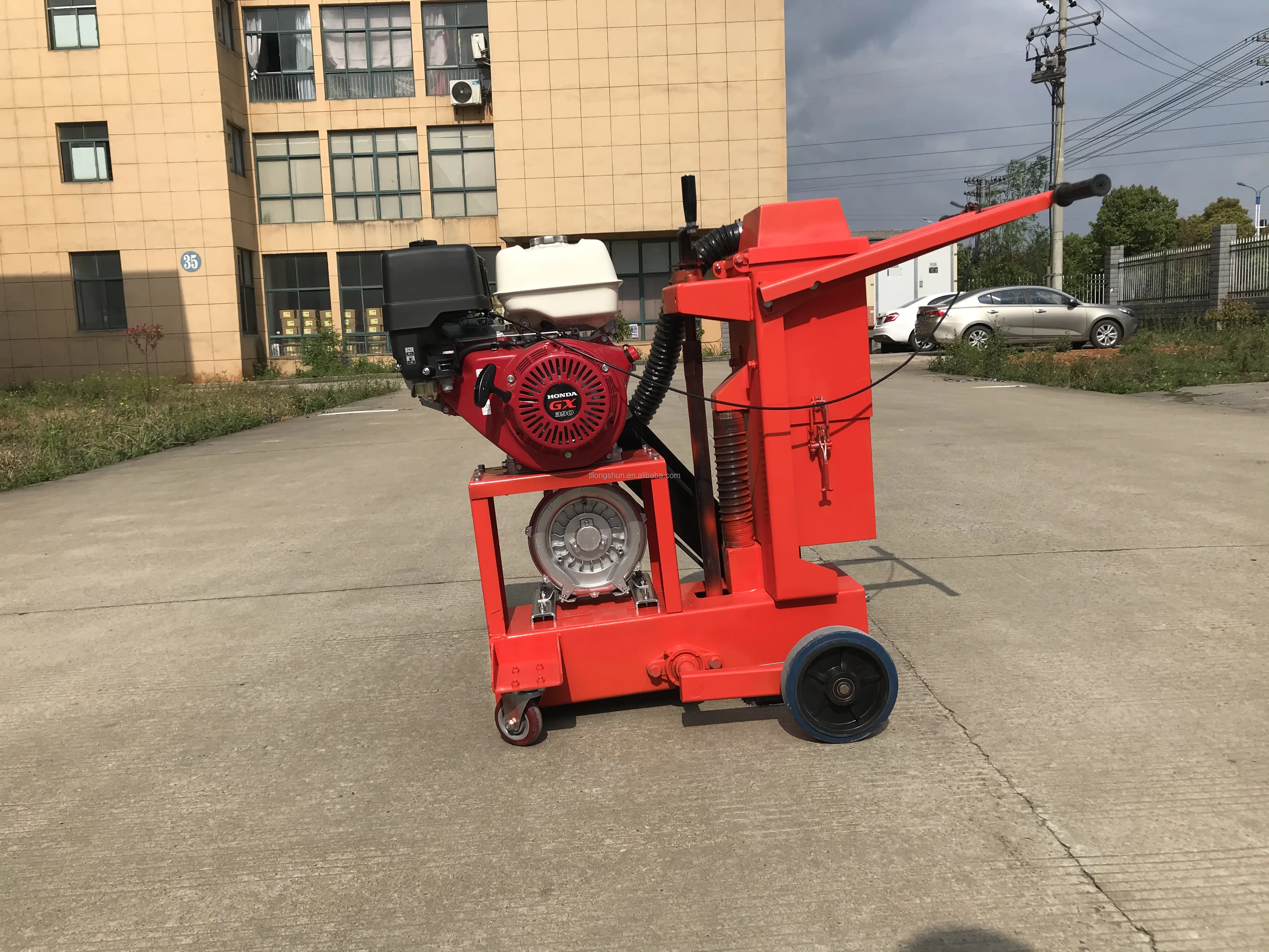 Asphalt Road Crack Cutter With Dust Clean Road Router