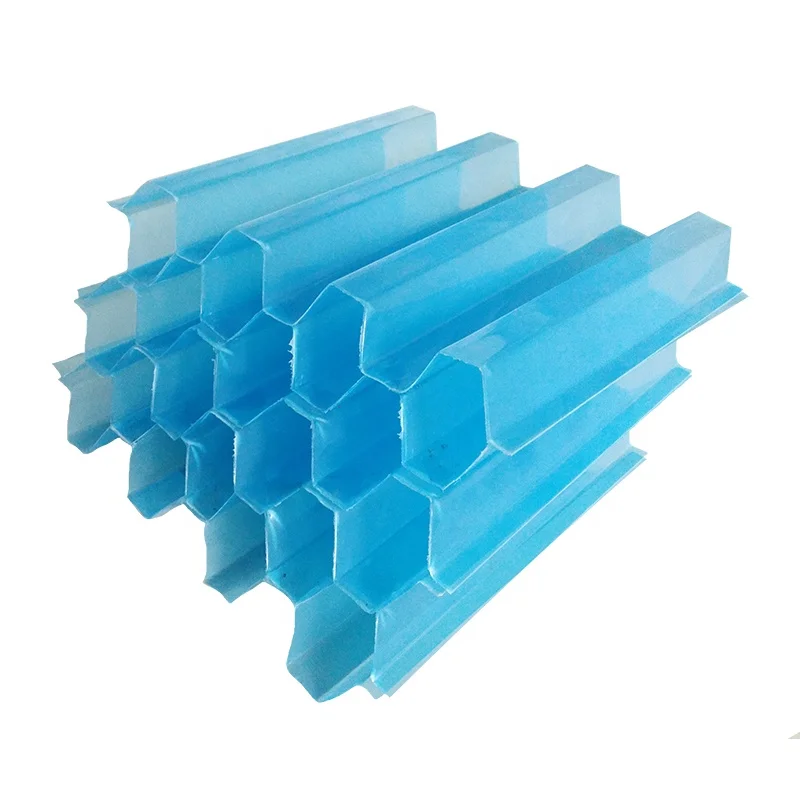50mm PP and PVC Hexagonal Honeycomb for Lamella Clarifier Plate Tube Settler for Water Treatment