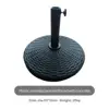 Base ombrello in plastica rinforzata con UMB-C-015 in cemento