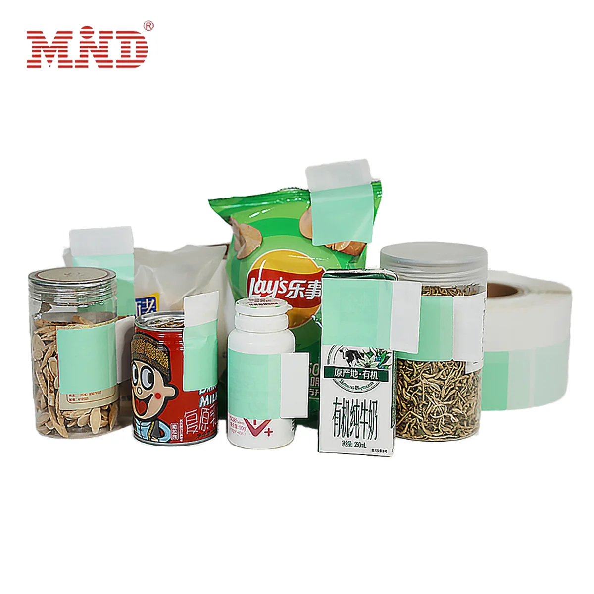 UHF RFID Label Long Range Passive Rfid Tags Flag Self-Adhesive Stickers for Supermarket Water Beverages Wine Bottle