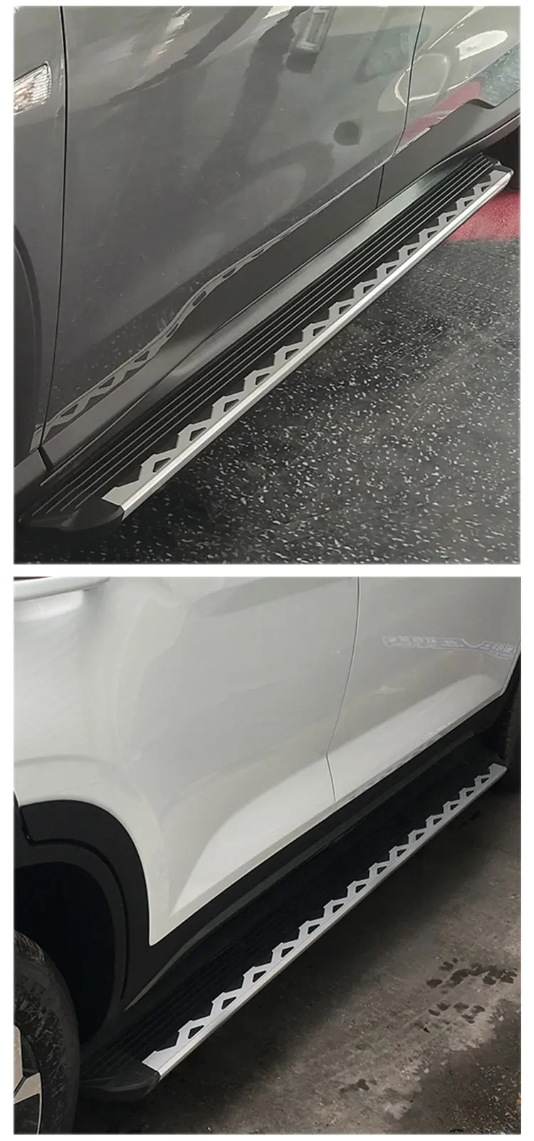 Factory Wholesale Car Side Doors Accessories for Hyundai IX25 IX35 IX45 SANTAFE TUCSON L PALISADE Fixed Running Boards factory
