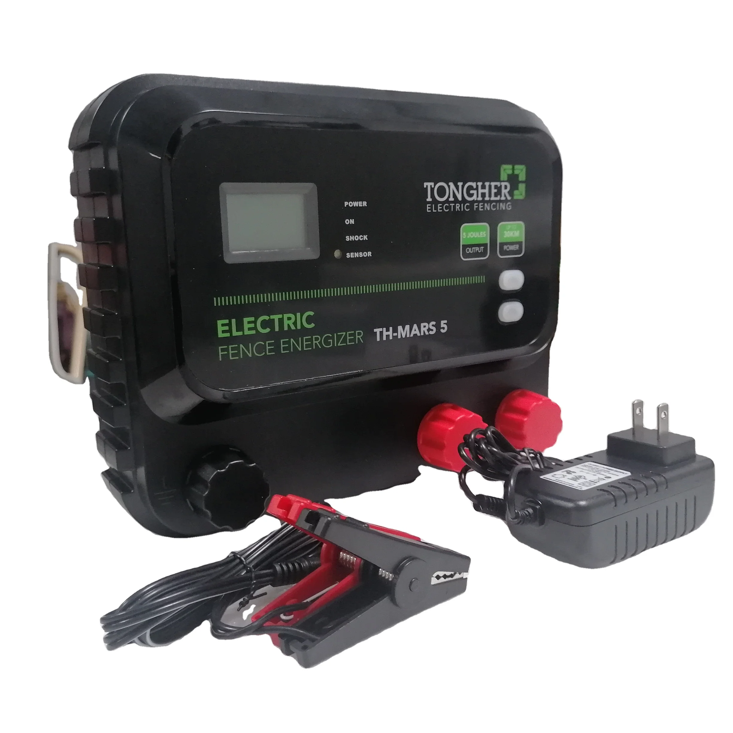 2 Joules Waterproof Electric Fence Energizer For Farm Livestock Sheep