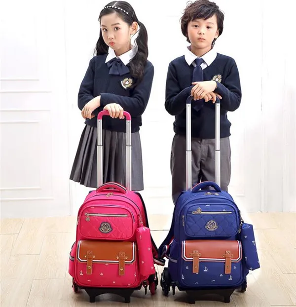 suitcase school bag