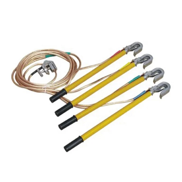 Grounding Rod With Earth Electric Earthing Wire Set Equipment Earth
