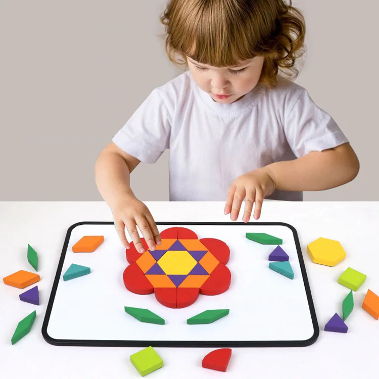 Magnetic Tangram Toy - Educational Jigsaw Puzzle for Kids