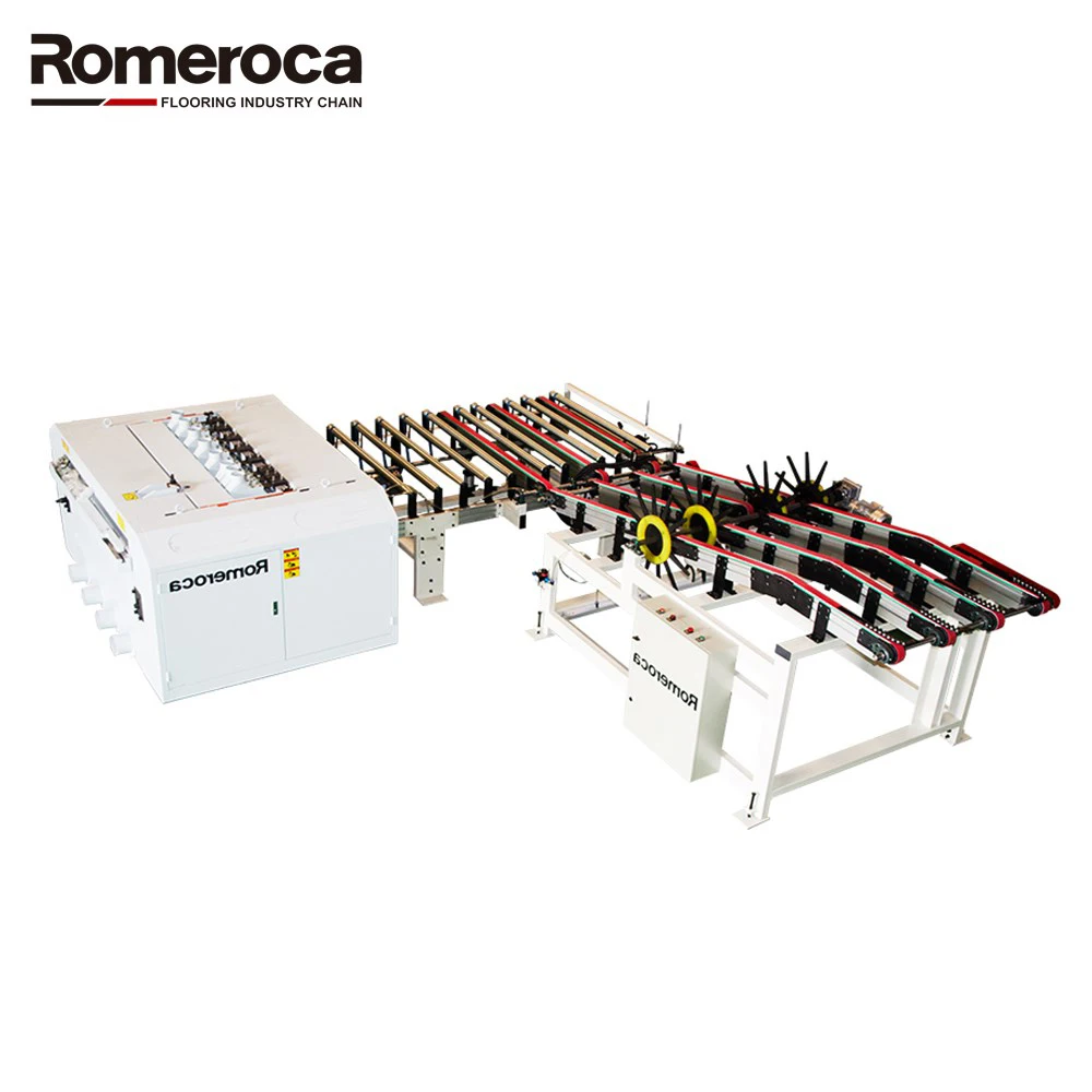 CNC-controlled Laminate/SPC Flooring Production Line Saw Wooden Cutting Rip-saw Machine Laminated Floor Cutting Machine