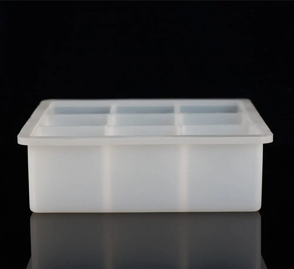 silicone medium ice cube mold stackable