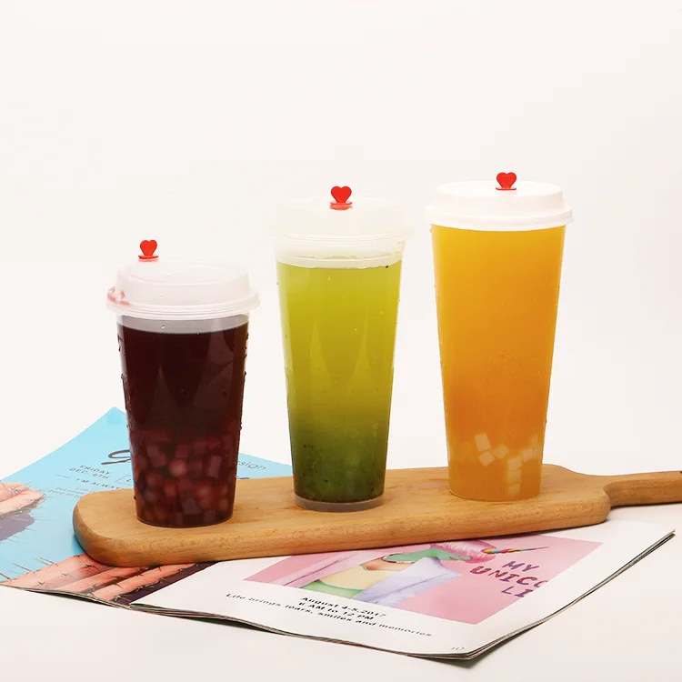 Custom Printing Pp Injection Pp Cup Bubble Tea Clear/matte 12 16 24oz ...