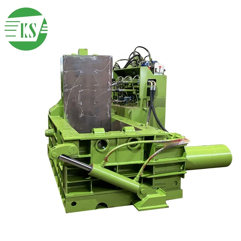 Keshang Y81-130T scrap metal steel baler machine horizontal metal balers