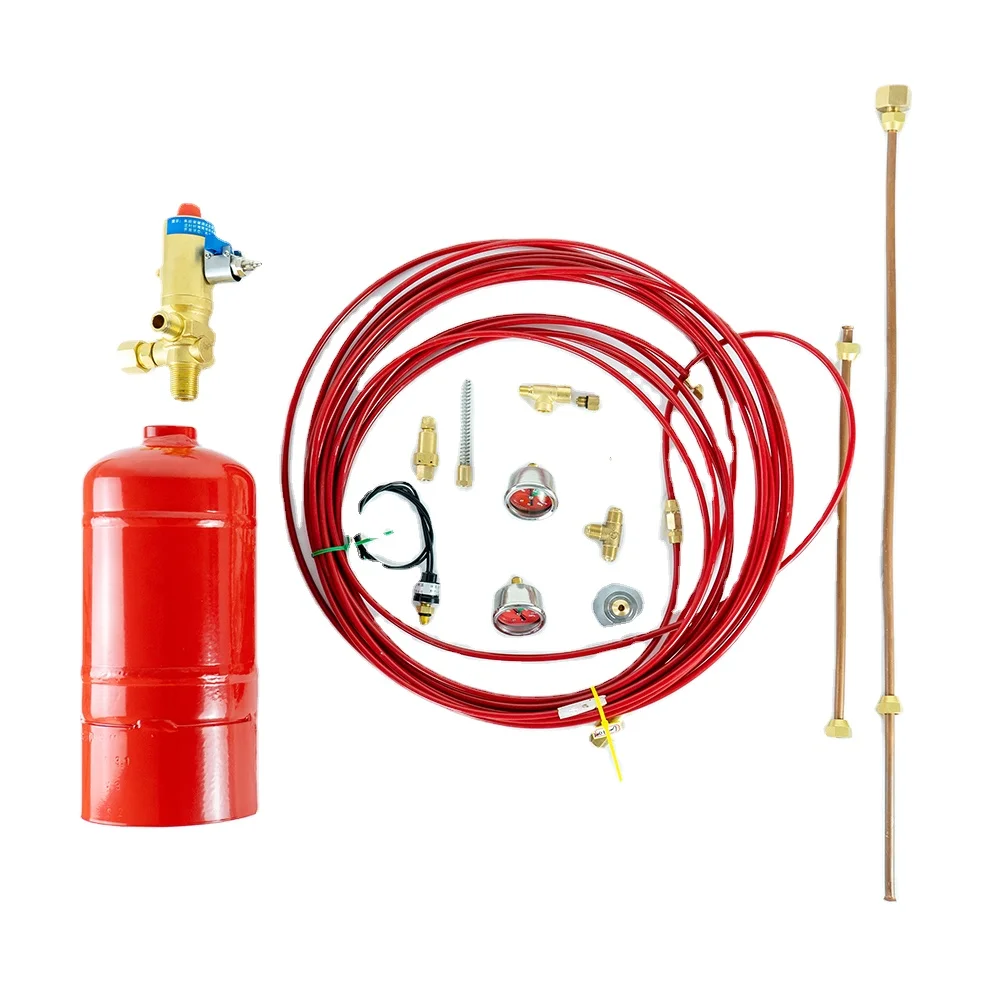 Asenware Tube Type FM200 CO2 Automatic Fire Suppression System