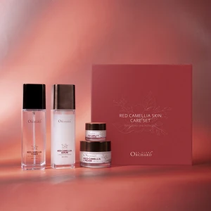 Relieve Dark Circles Lighten Wrinkles Anti Ageing Removal Red Camellia Eye Cream Serum