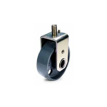 Iron Caster Customized Transformer Roller Cast Wheel Single Threaded Bracket Transformer Wheel