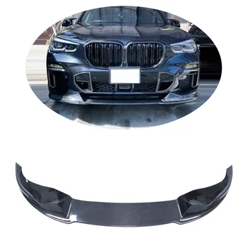 Carbon Fiber X5 G05 Front Bumper Lip for BMW X5 G05 M Sport Sport Utility 4-Door 2019-2020