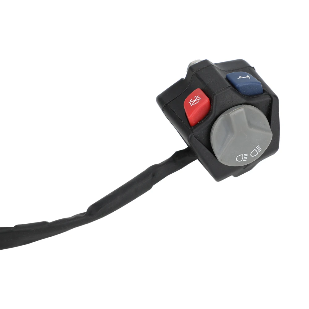 Interruptor De Emergencia Kill Switch Para Moto Enduro/Motocross - Negro - Cable 64mm - UK-Motors