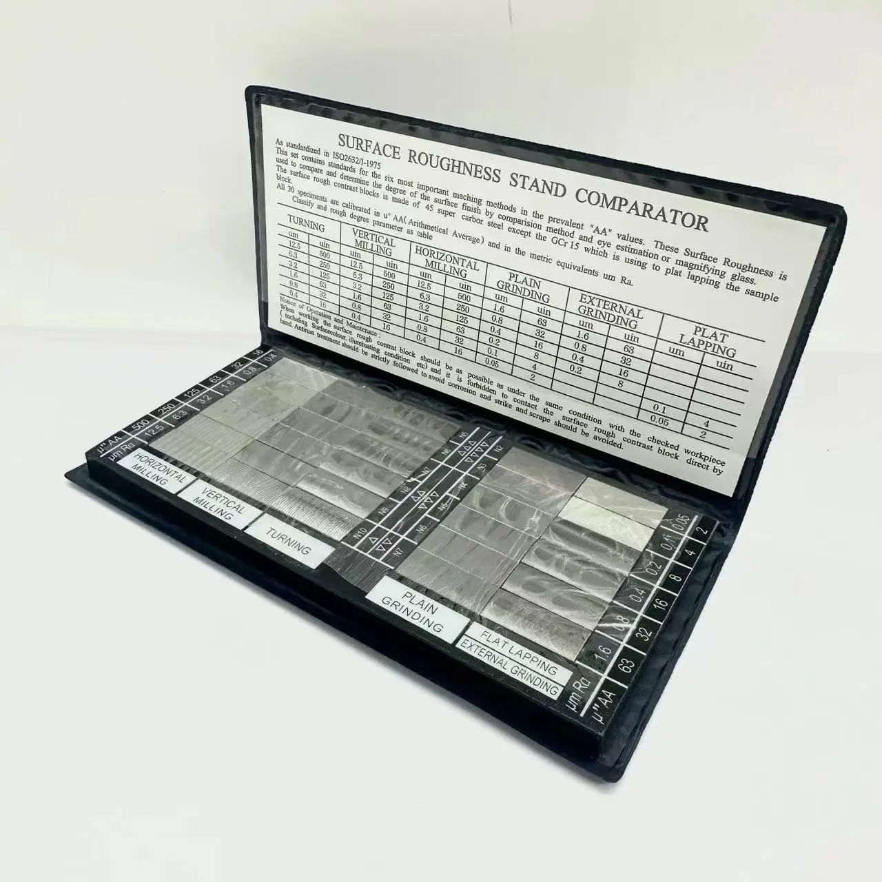 Surface Finish Roughness Comparator - Buy Roughness Comparator surface ...