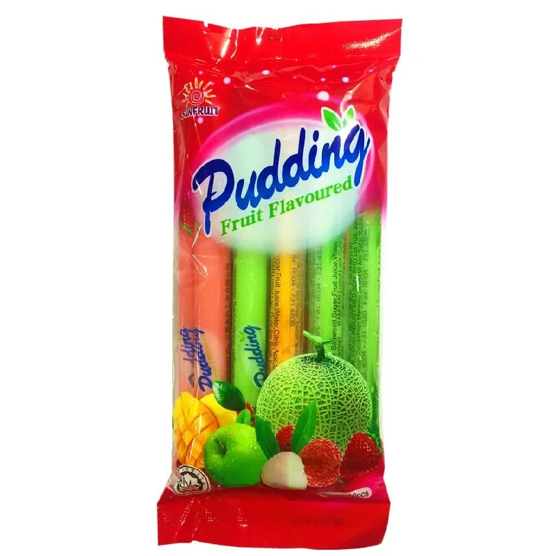 Guaranteed Quality Assorted Mixed Fruits Flavors Pudding Sticks With 