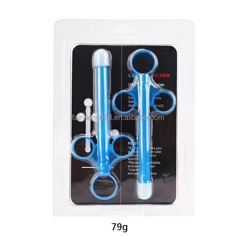 Enema Inject Oil Launcher Syringe Injector Lube Tube for Anal Vagina Cleaner Enema Shower Anal Sex Toys Couple Novelties SM