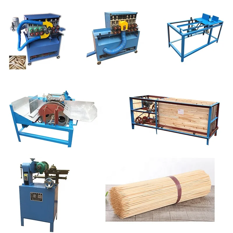 Машина для чистки зубов, линия для производства зубочисток, электрическая бамбуковая машина для изготовления палочек для барбекю
